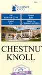 Mobile Screenshot of chestnutknoll.com